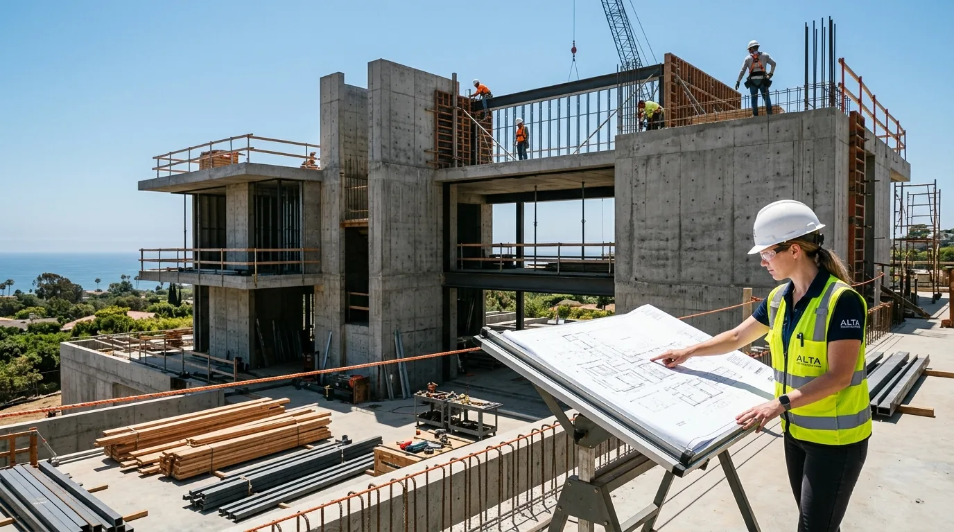 Obra de alto padrão sendo executada pela NSA
